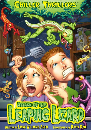 Attack of the Leaping Lizards: Library Edition (Chiller Thrillers),Used