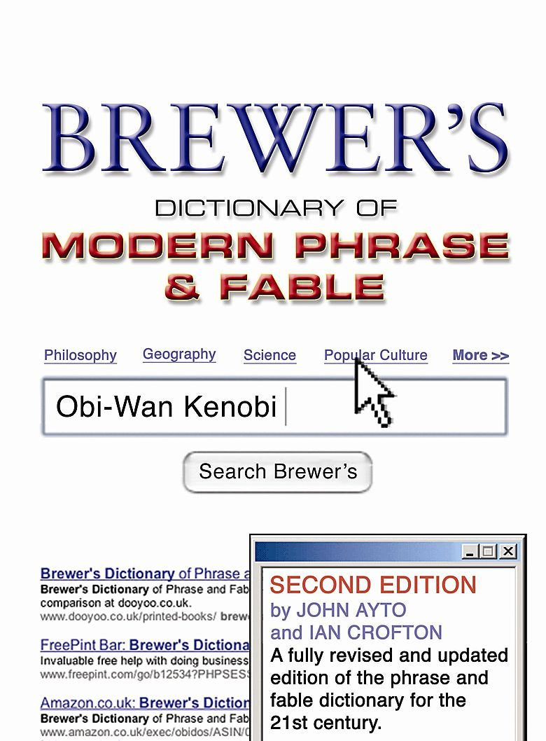 Brewer'S Dictionary Of Modern Phrase &D Fable,New