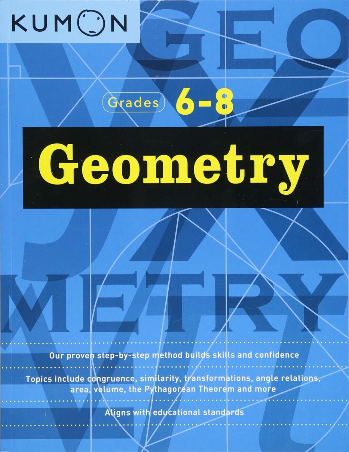 Kumon GeometryGrades 68 (Kumon Middle School Math Workbooks) (Kumon Math Workbooks),Used