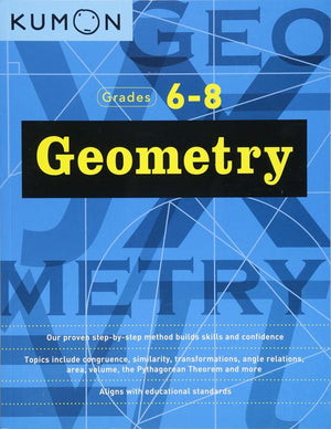 Kumon GeometryGrades 68 (Kumon Middle School Math Workbooks) (Kumon Math Workbooks),Used