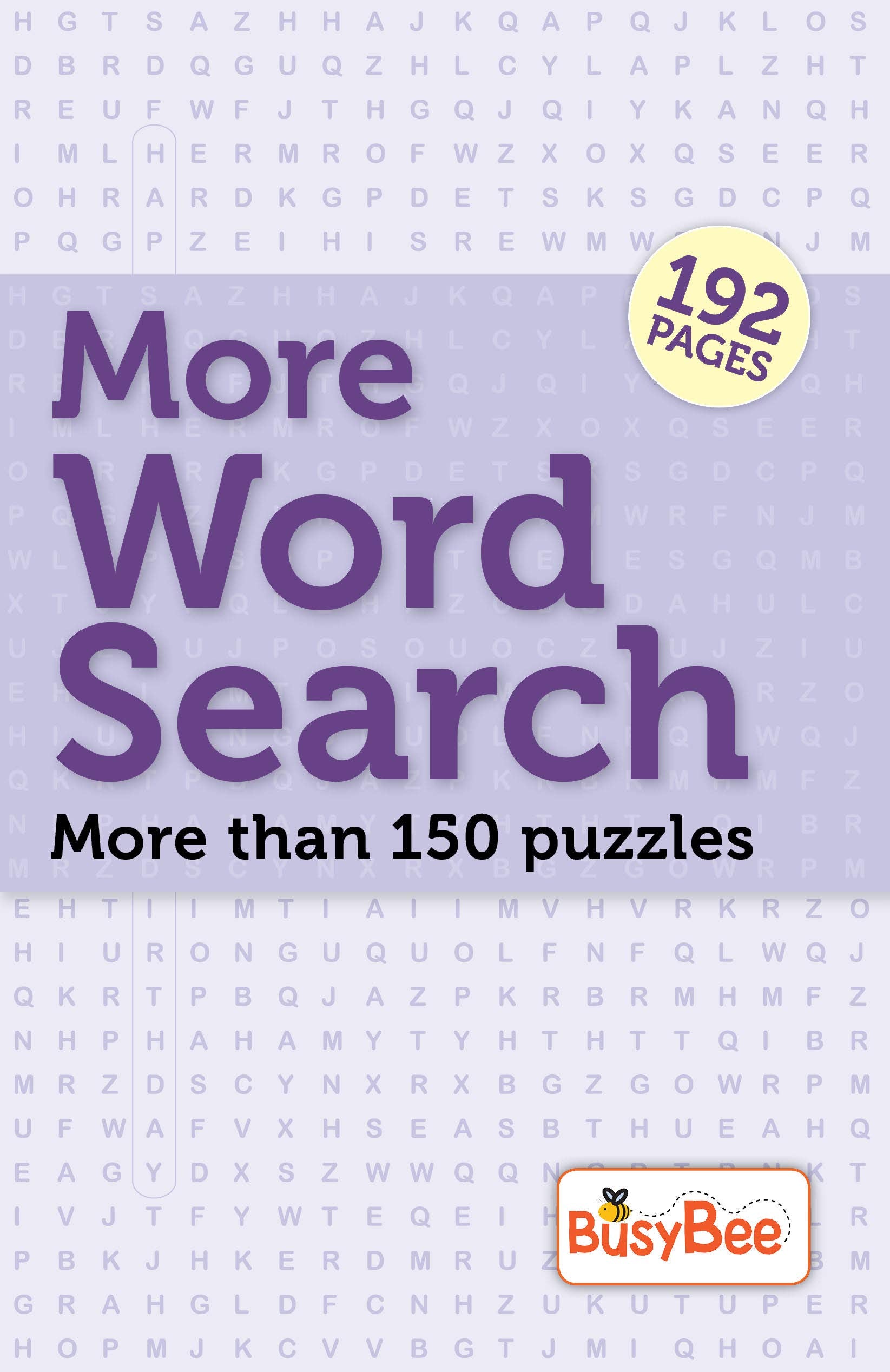 More Word Search Puzzle - More Than 150 Puzzles