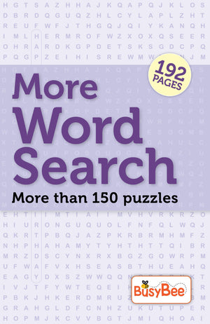 More Word Search Puzzle - More Than 150 Puzzles