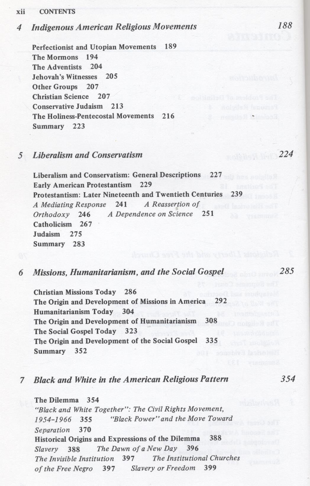Religion in America,Used