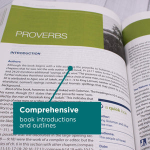 NIV Study Bible, Personal Size, Paperback, Red Letter Edition,Used