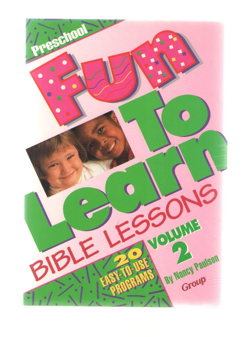 FunToLearn Bible Lessons: Preschool,Used