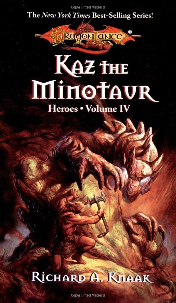 Kaz The Minotaur (Dragonlance: Heroes),New