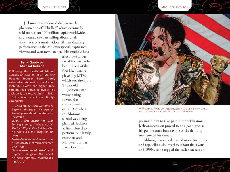 Michael Jackson: King of Pop: King of Pop (Lives Cut Short),Used