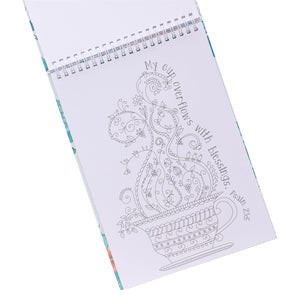 Inspirational Coloring for Mom Meaningful Metime Biblical Inspiration Delightful Destressing,Used