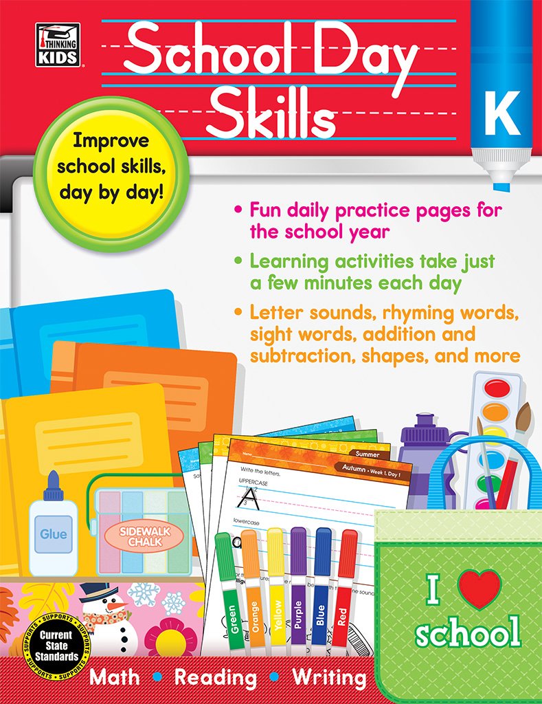 School Day Skills, Grade K,Used