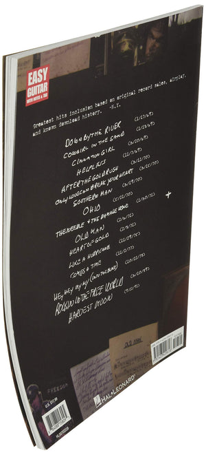 Neil Young Greatest Hits Easy Guitar With Notes And Tab,Used