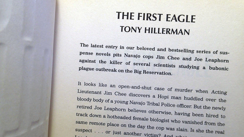 The First Eagle (A Leaphorn And Chee Novel),New