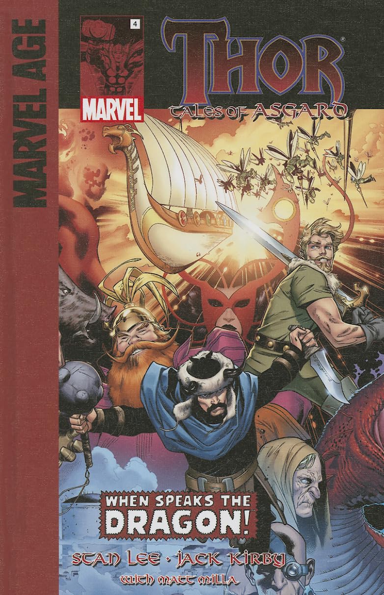 Marvel Age Thor Tales Of Asgard 4: When Speaks The Dragon!,New