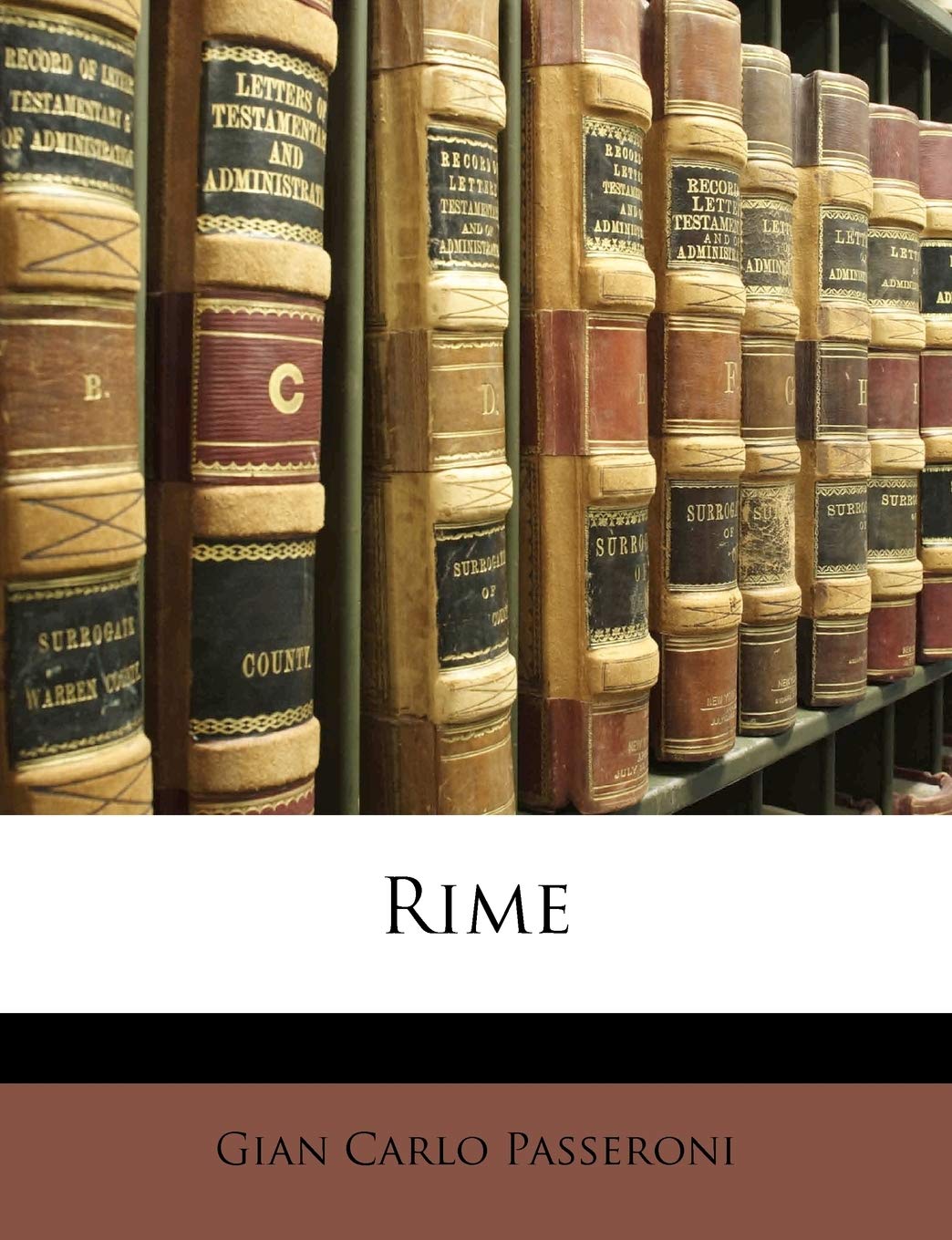 Rime (Italian Edition),Used