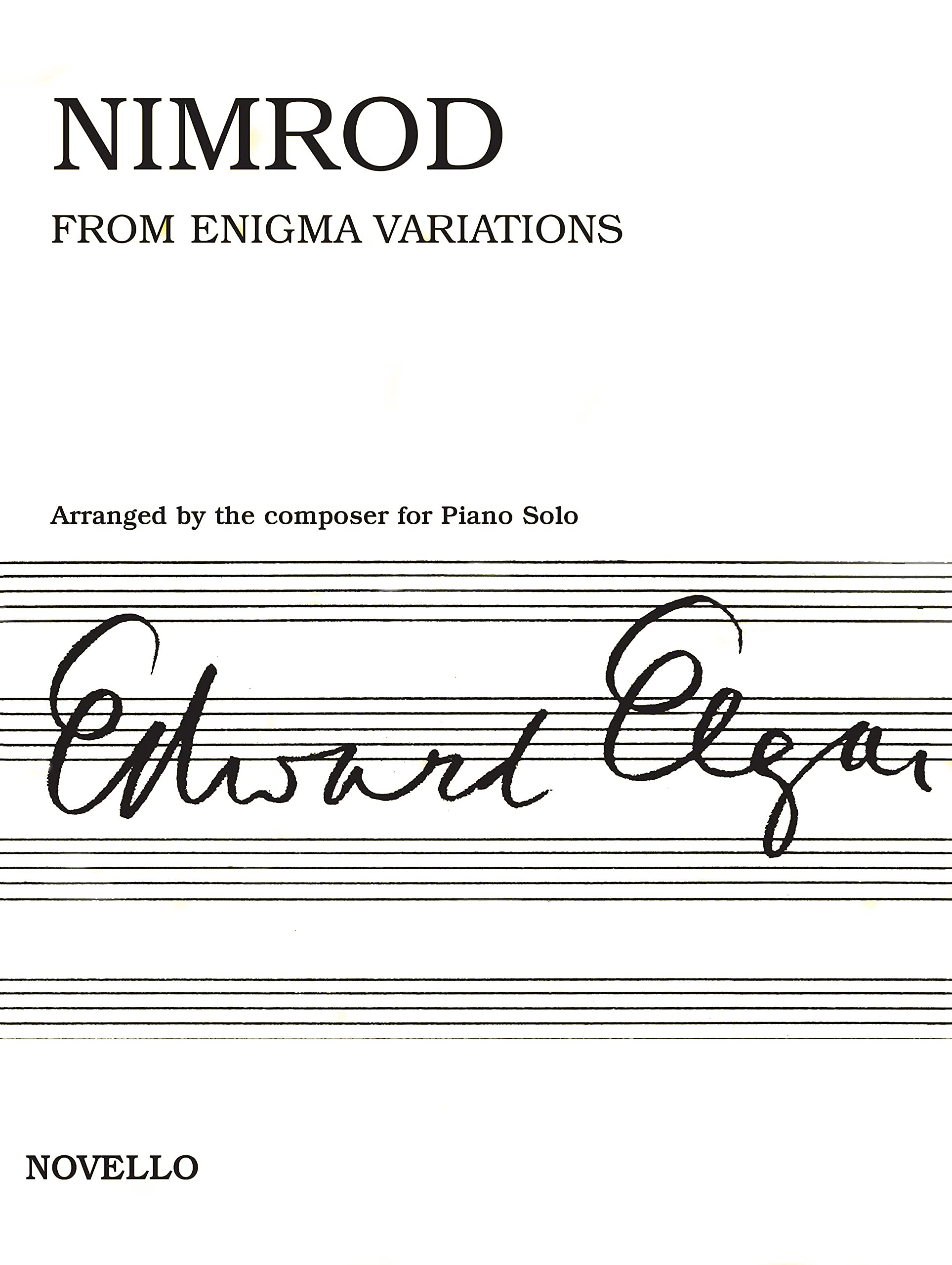 Nimrod From Enigma Variations Op. 36: Piano Solo,Used