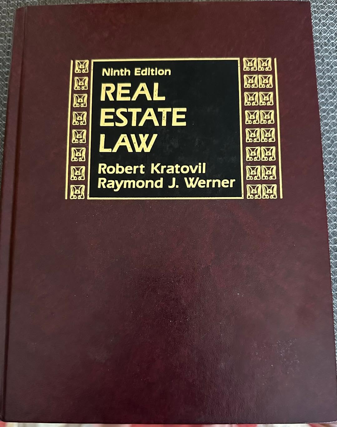 Real Estate Law (Ninth Edition),Used