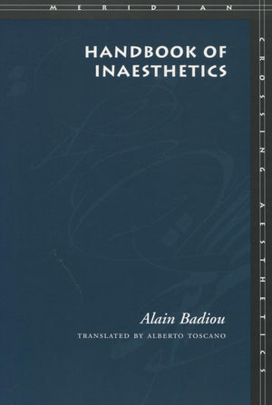 Handbook Of Inaesthetics (Meridian: Crossing Aesthetics),Used