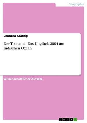 Der Tsunami  Das Unglck 2004 Am Indischen Ozean (German Edition),Used