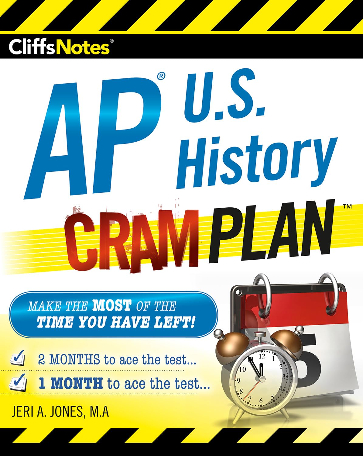 CliffsNotes AP U.S. History Cram Plan (CliffsNotes Cram Plan),Used