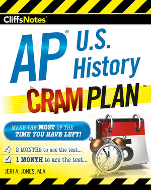 CliffsNotes AP U.S. History Cram Plan (CliffsNotes Cram Plan),Used