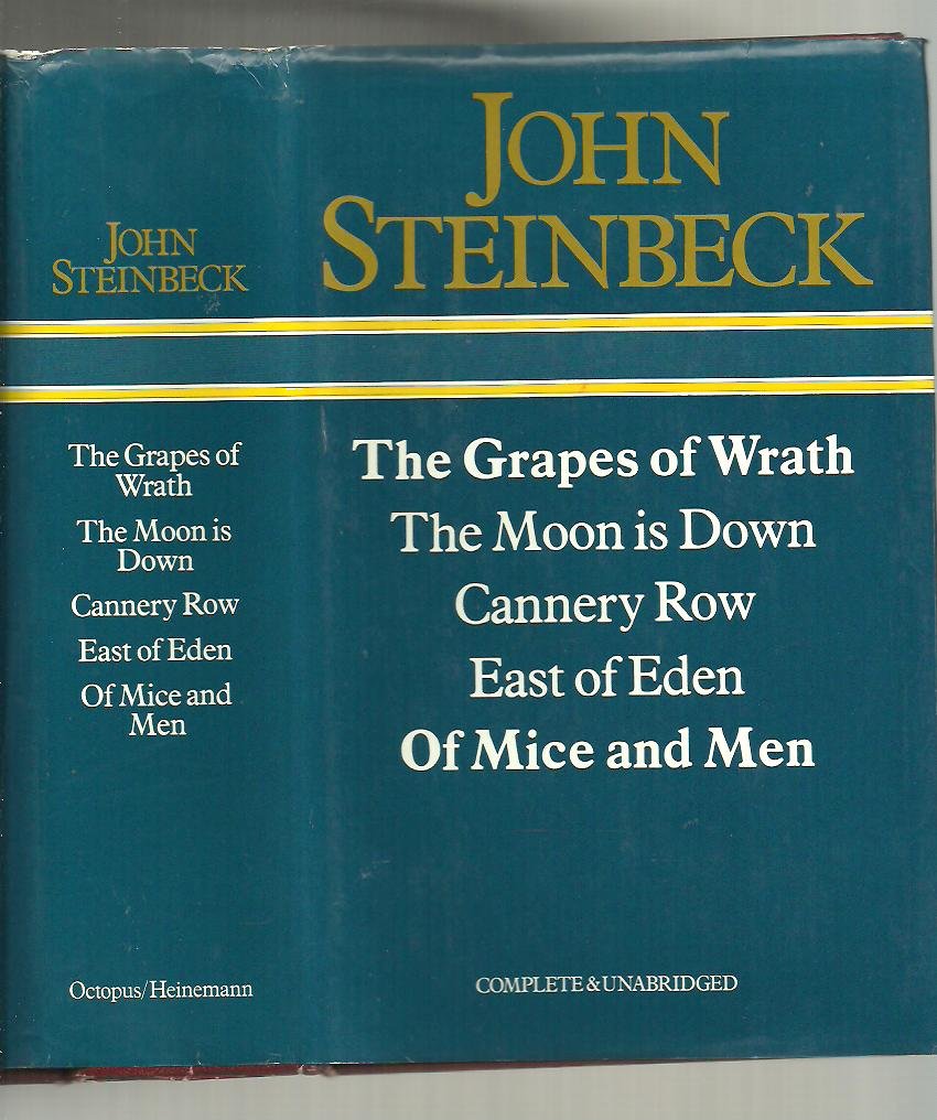 The Grapes of Wrath / The Moon Is Down / Cannery Row / East of Eden / Of Mice and Men,Used