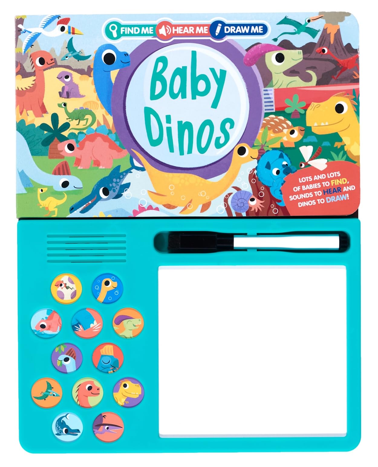 Find Me, Hear Me, Draw Me: Baby Dinos