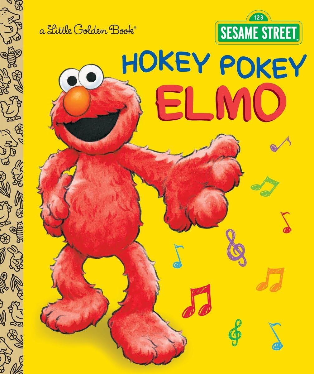 Hokey Pokey Elmo (Sesame Street) (Little Golden Book),Used