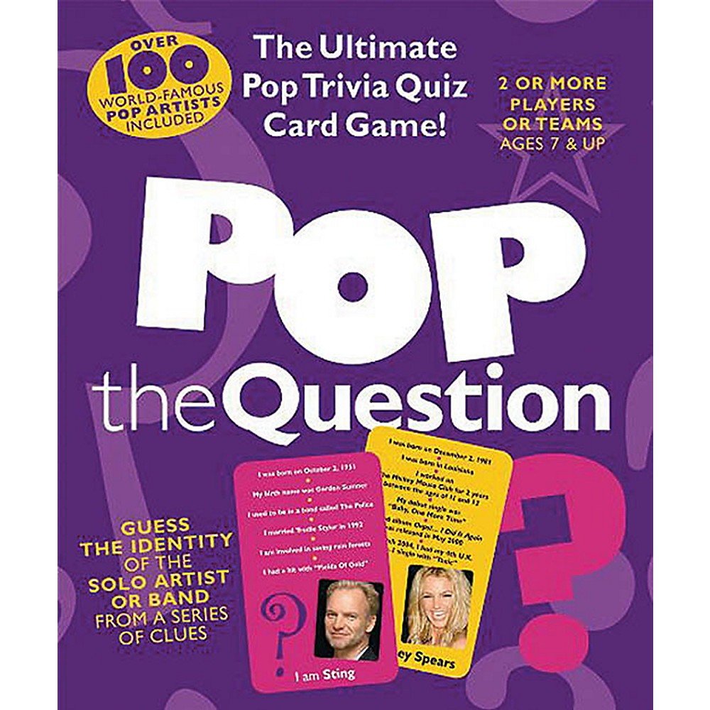 Pop The Question (Music Games),New