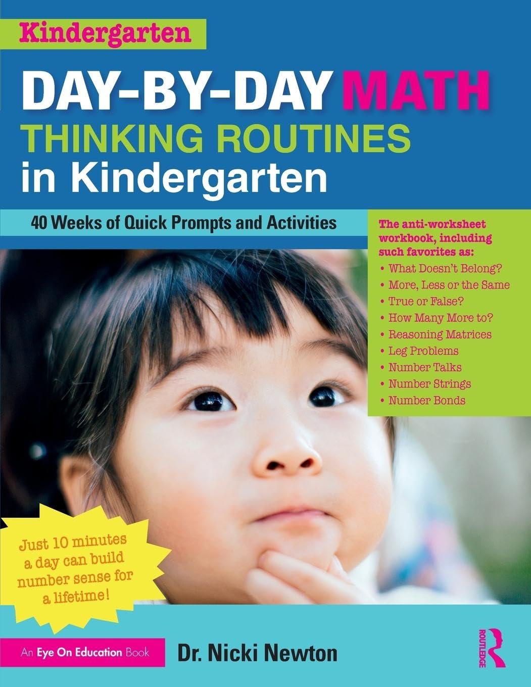 DaybyDay Math Thinking Routines in Kindergarten: 40 Weeks of Quick Prompts and Activities,Used