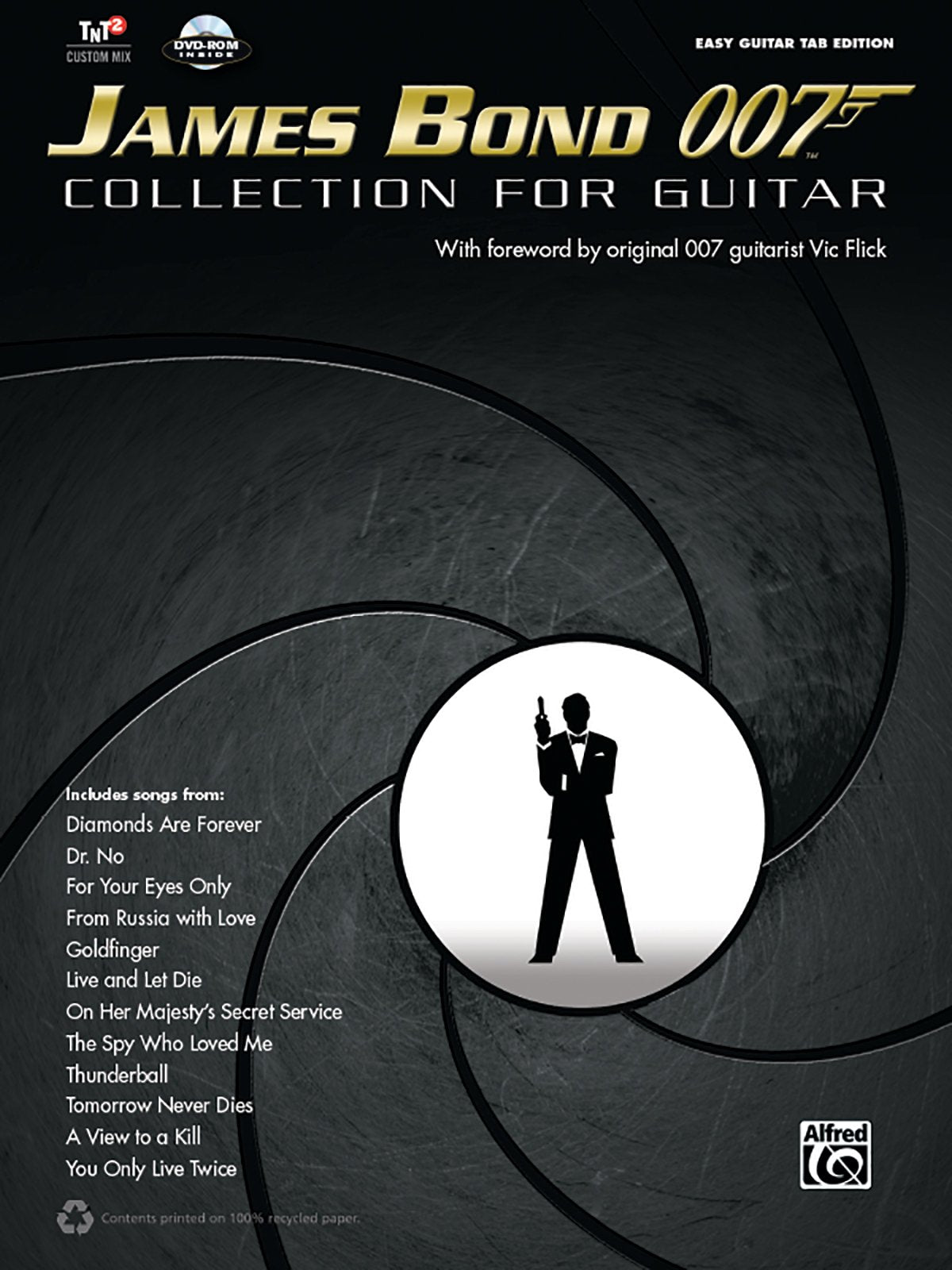 James Bond 007 Collection for Guitar: Easy Guitar Tab, Book & DVDROM (Easy Guitar Tab Editions),Used