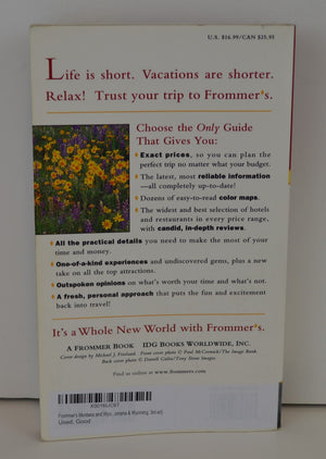 Frommer's Montana and Wyoming: With Glacier and Yellowstone National Parks,Used