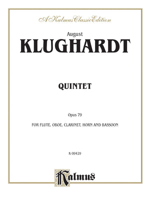 Quintet, Op. 79: Flute, Oboe, Clarinet, Horn & Bassoon (Kalmus Edition),Used