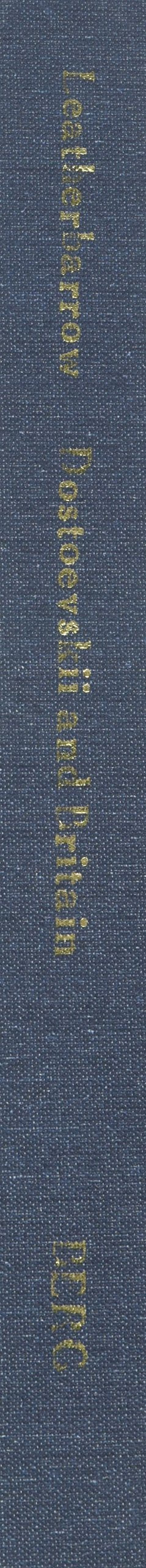 Dostoevskii and Britain (AngloRussian Affinities),Used