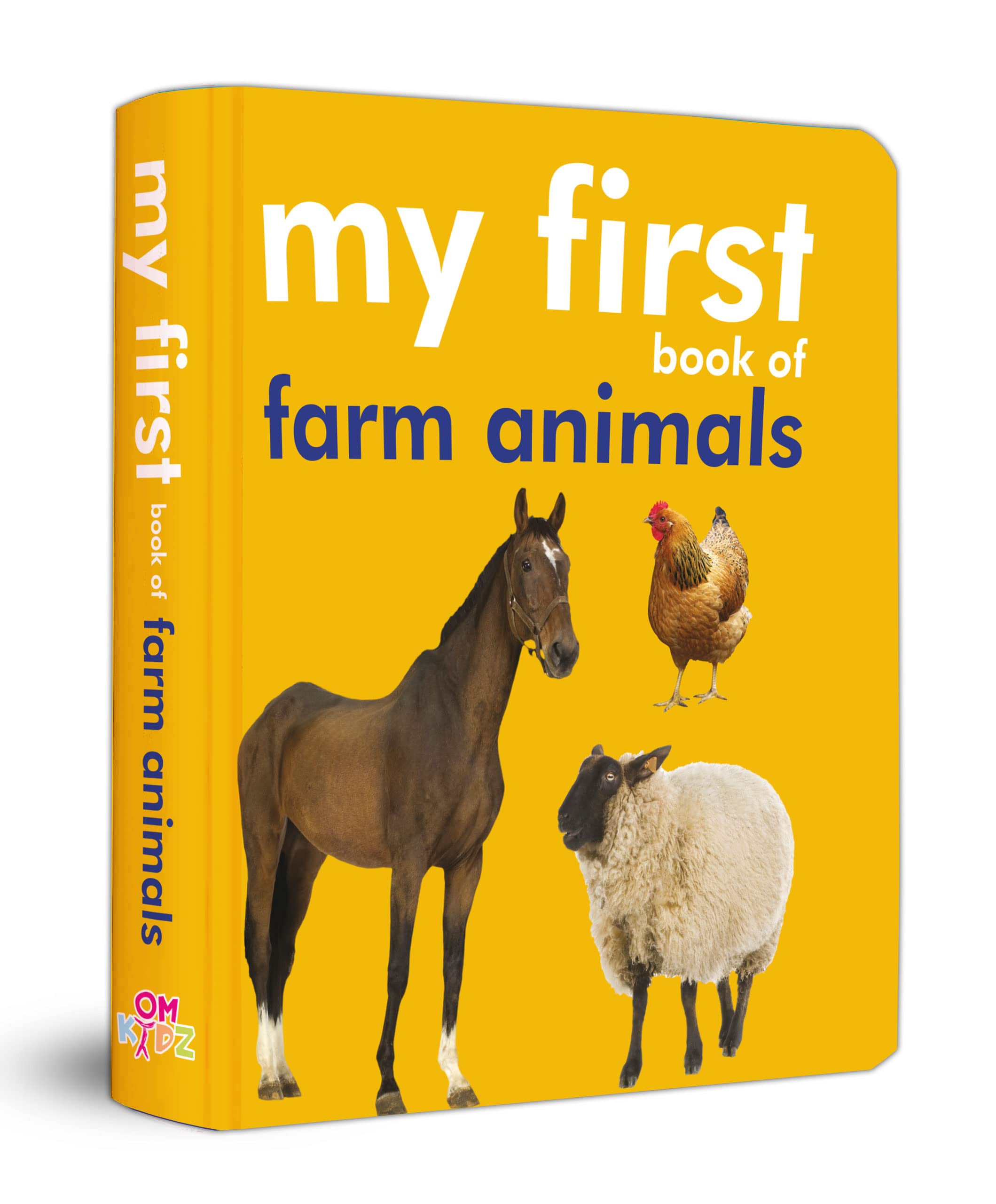 My First Book Of Farm Animals For Children: Early Learning With Cows, Horses, Ducks & More | Friendly Creatures On The Farm | Bright Pictures And Simple Names | Develop Vocabulary & Recognition | Interactive Learning