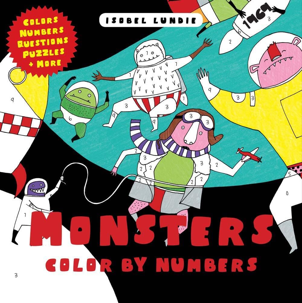 Monsters Color By Numbers