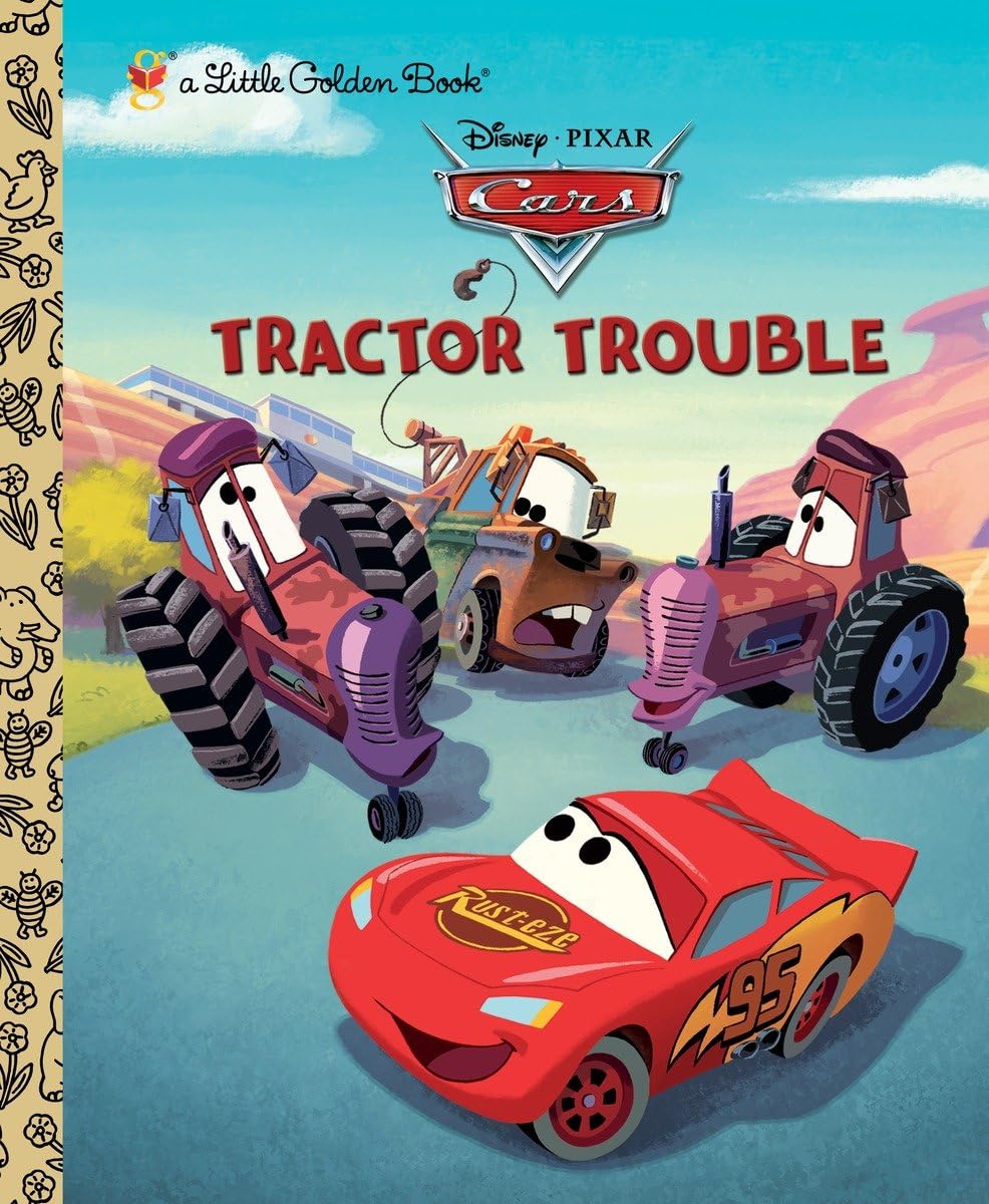 Tractor Trouble (Disney/Pixar Cars) (Little Golden Book),New
