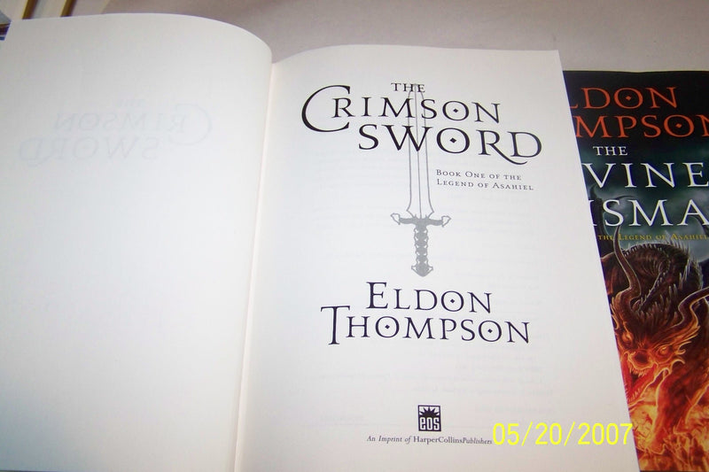 The Crimson Sword (Legend of Asahiel, Book 1),Used