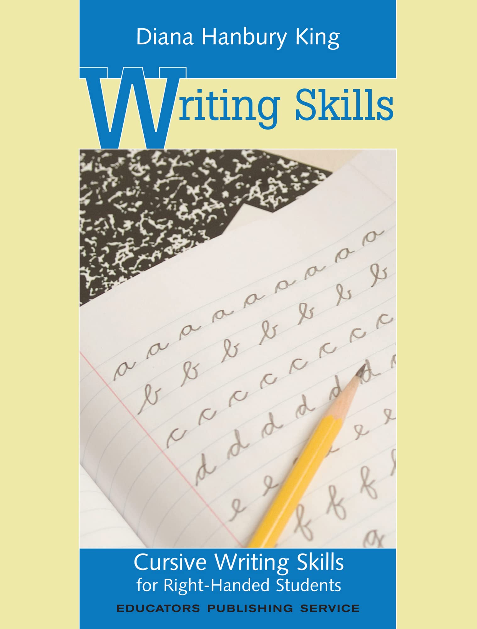 Cursive Writing Skills for RightHanded Students,Used