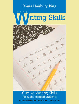 Cursive Writing Skills for RightHanded Students,Used