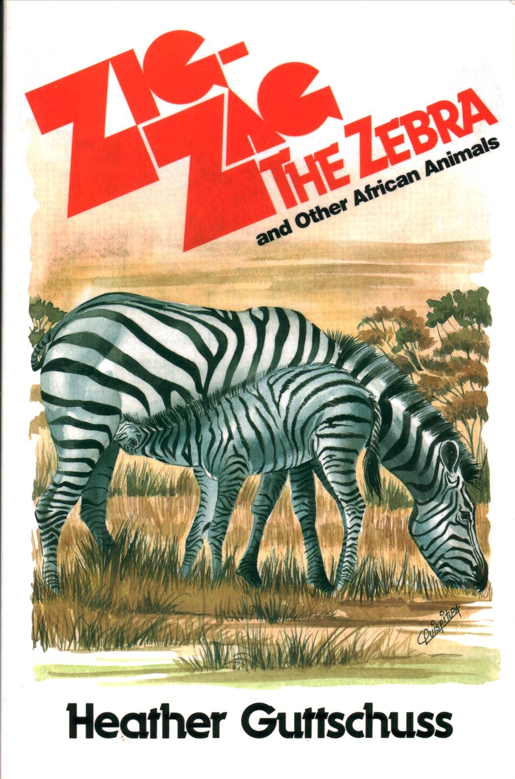 ZigZag the zebra, and other African animals (Starburst),Used
