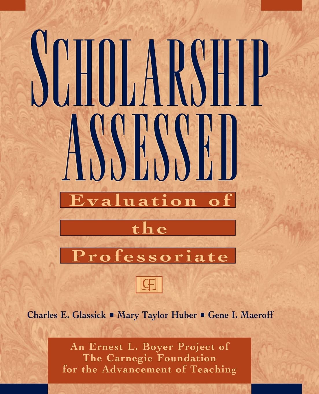Scholarship Assessed: Evaluation of the Professoriate,Used