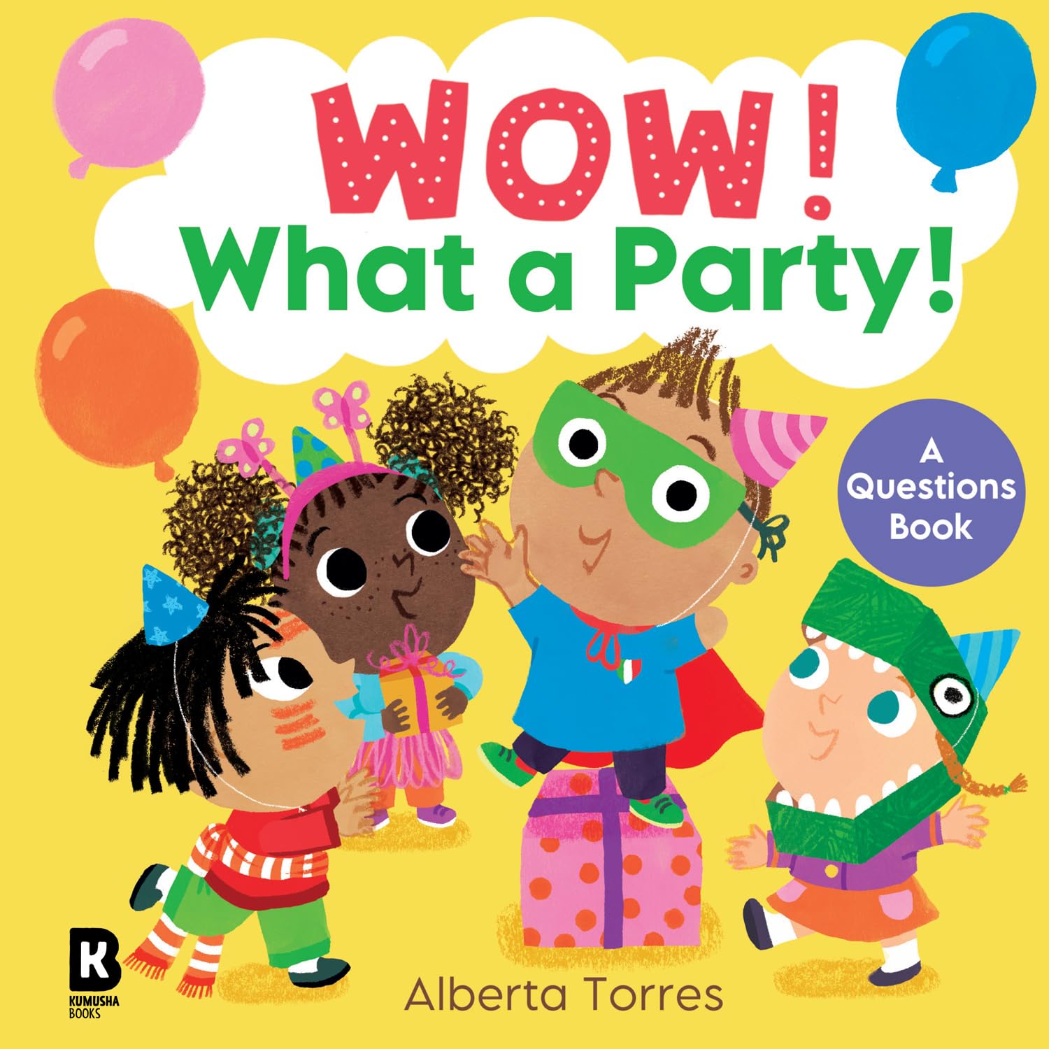 Wow! What A Party!: A Fun Illustrated Board Book About A BoyS Third Birthday Party!
