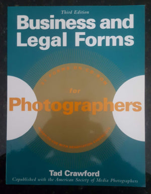 Business And Legal Forms For Photographers,New
