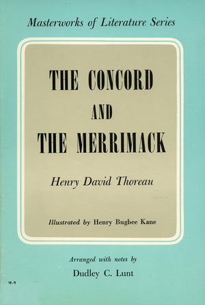 Concord And The Merrimack (Masterworks Of Literature),New
