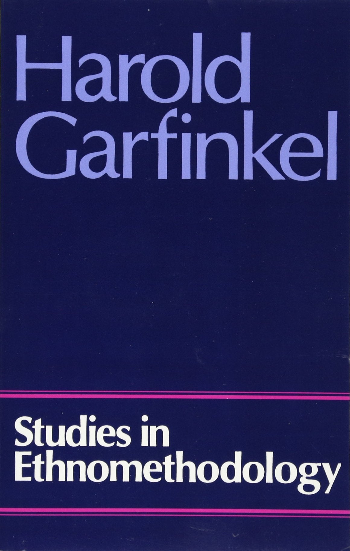 Studies in Ethnomethodology,Used
