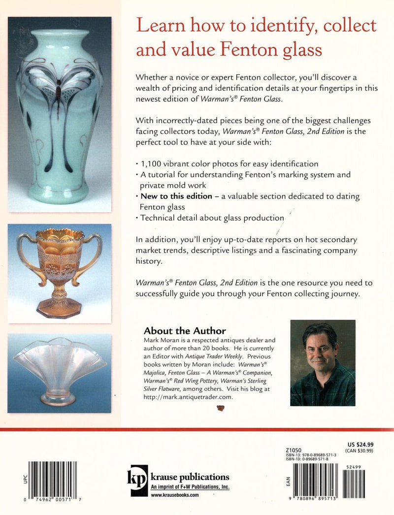 Warman's Fenton Glass: Identification and Price Guide,Used