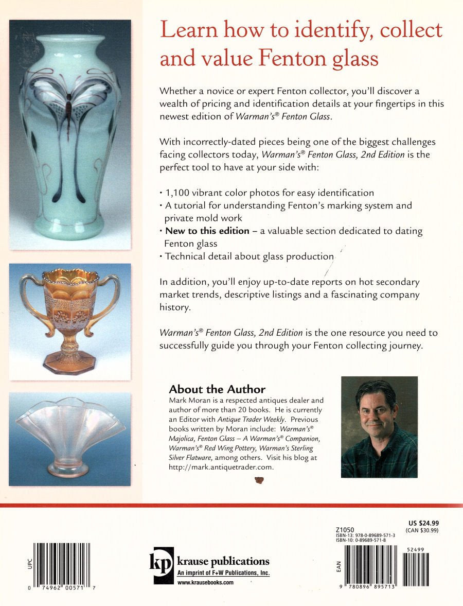 Warman's Fenton Glass: Identification and Price Guide,Used