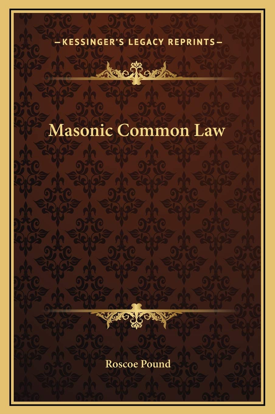 Masonic Common Law,New