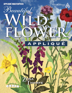 Beautiful Wildflower Applique,Used