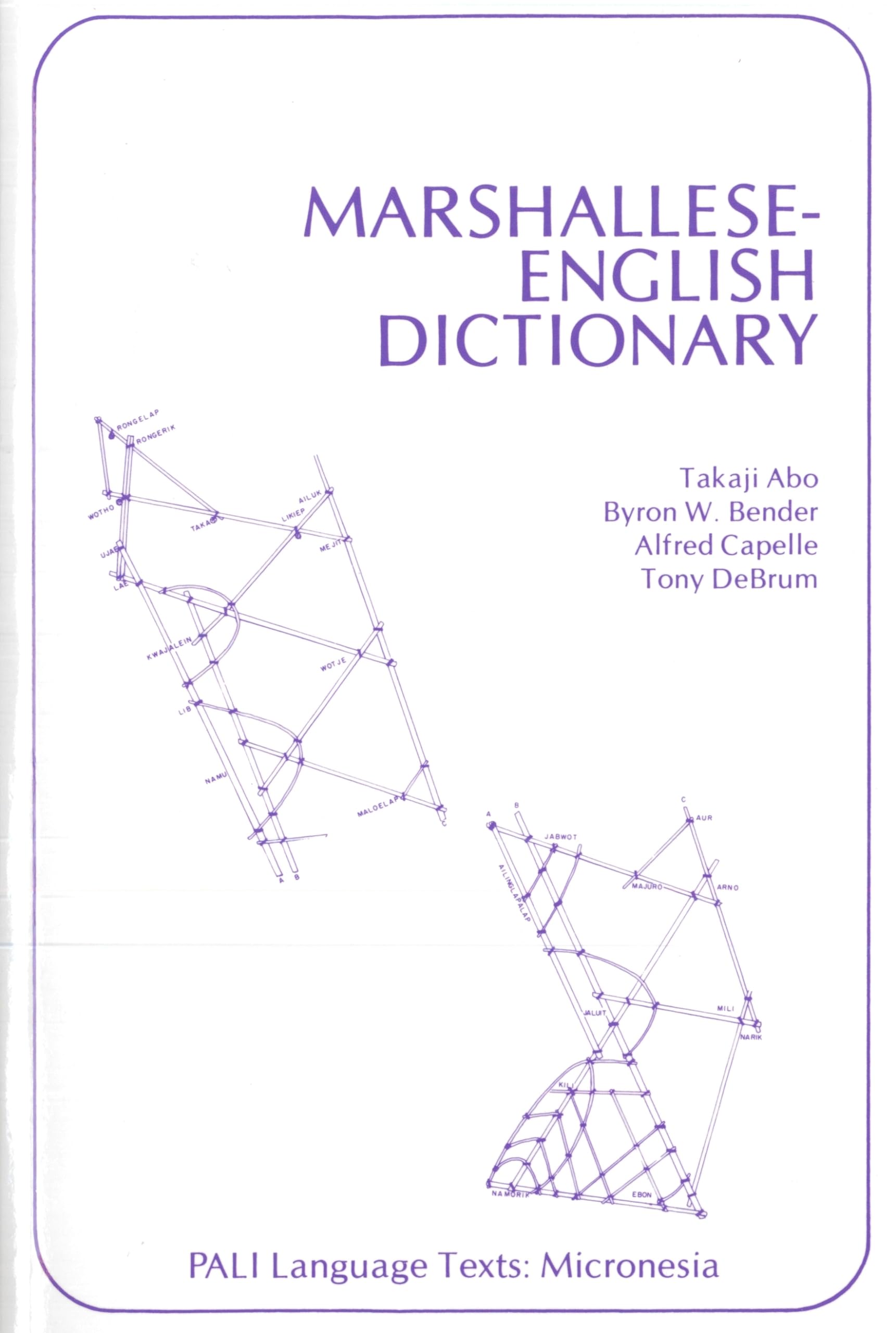 MarshalleseEnglish Dictionary (PALI Language TextsMicronesia),Used