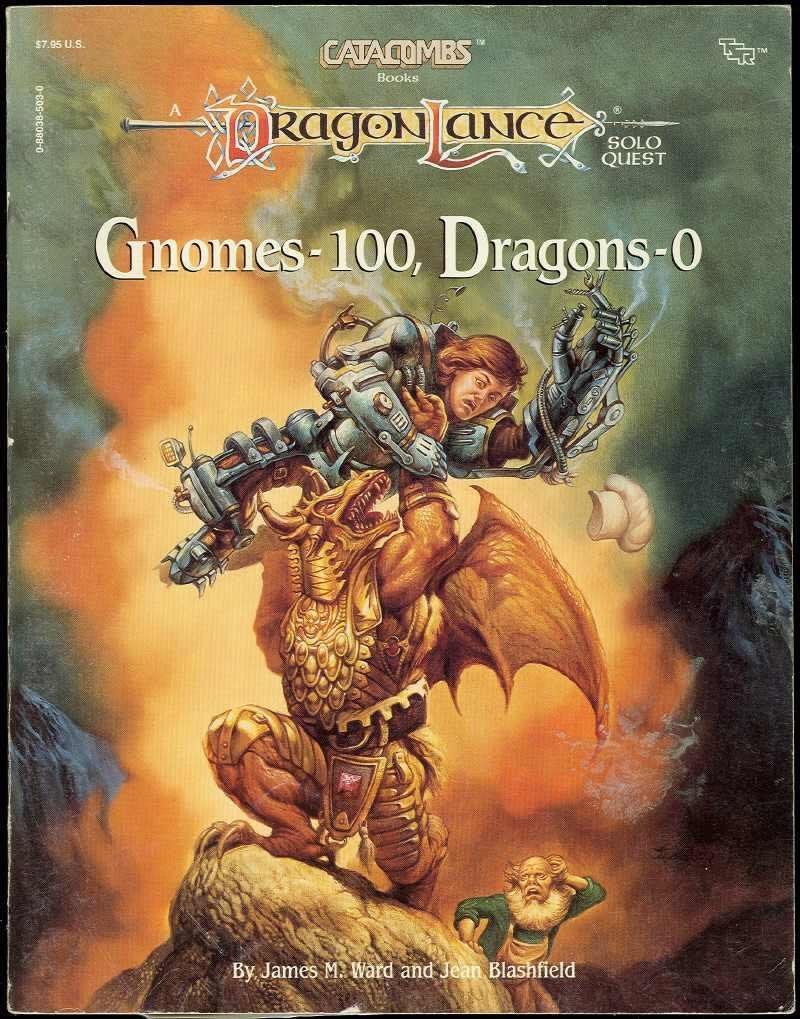 Gnomes100, Dragons0 (Dragonlance: Catacombs Books),Used